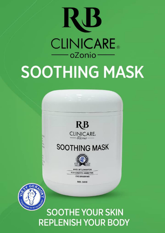 ماسک سوتینگRBریوبلوclinicareحجم500گرم